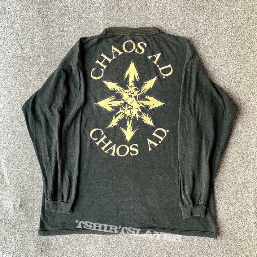 Sepultura chaos ad longsleeve