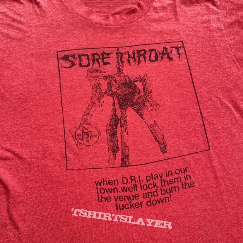 Sore throat kill your idols 1988