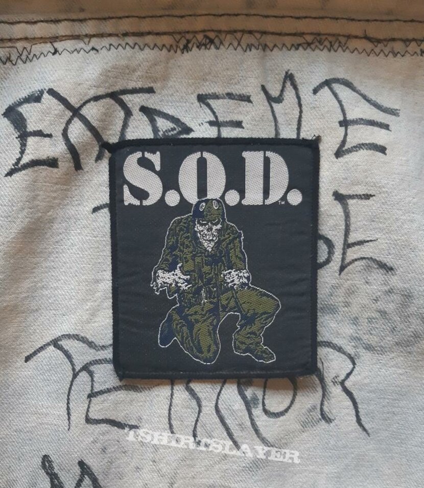 S.O.D.  - Sargent D patch