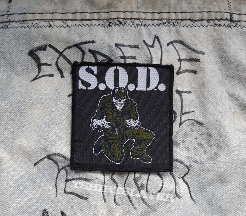 S.O.D. Sargent D patch