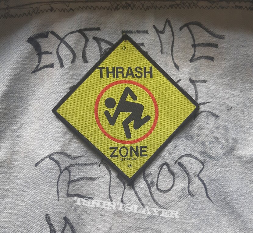 D.R.I.  - Thrash Zone patch