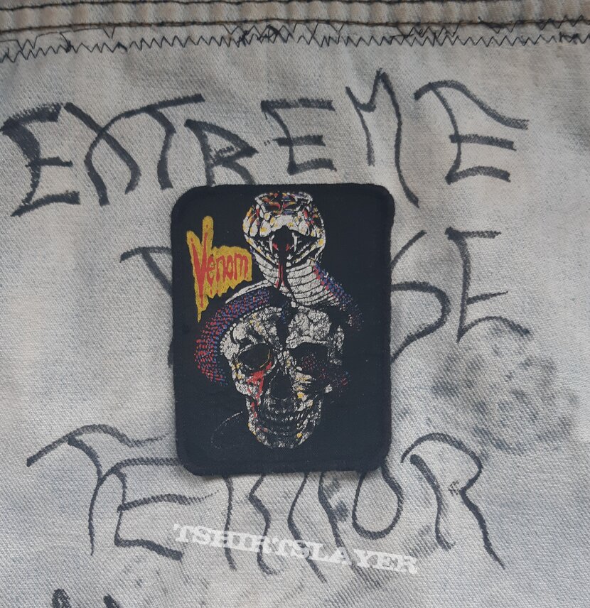 Venom  - &#039;Snake Through Skull&#039; printed patch
