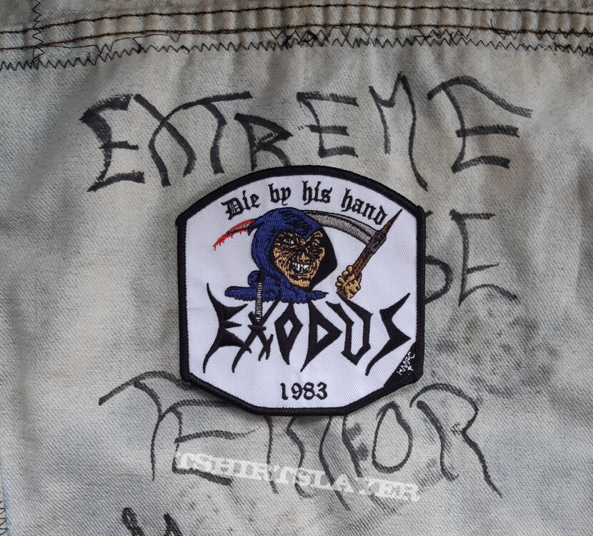 Exodus  - Die by His Hand HMFC patch