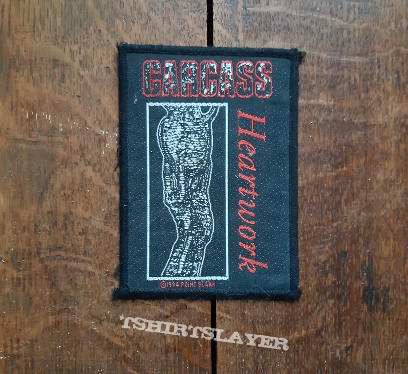 Carcass Heartwork patch