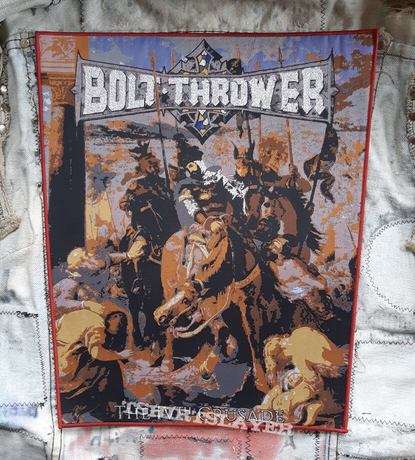 Bolt Thrower  - The IVth Crusade backpatch