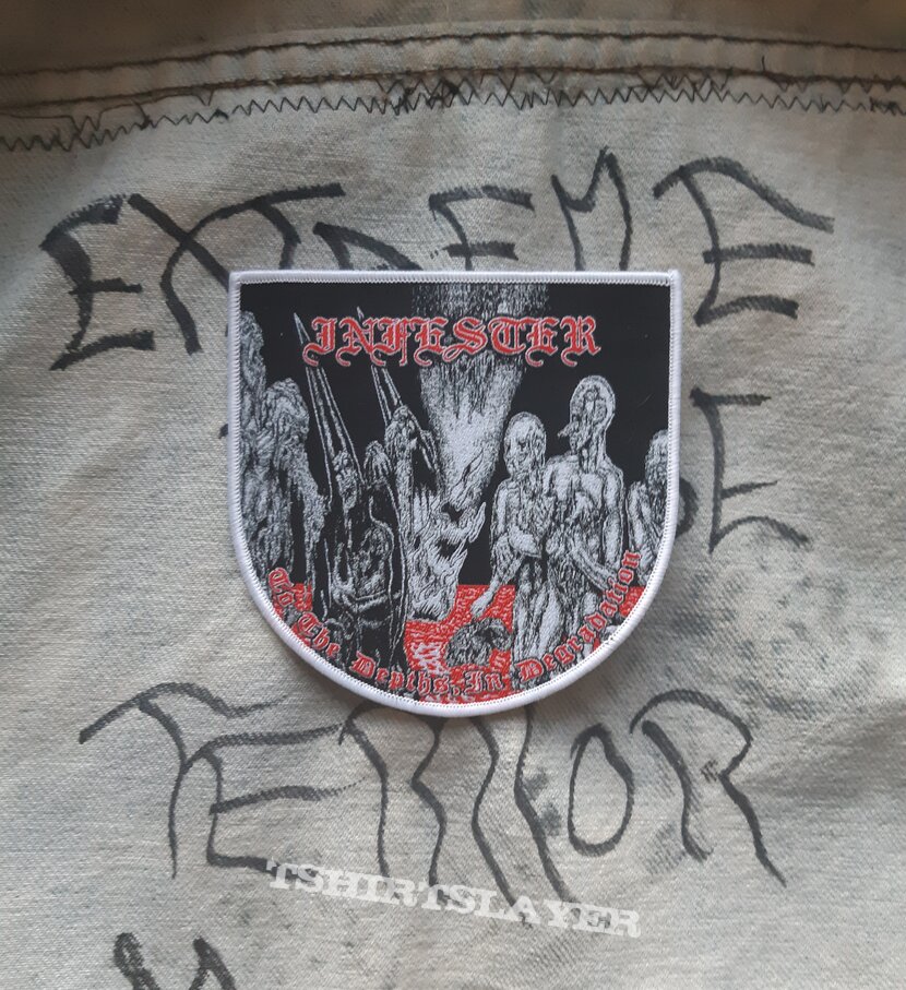 Infester - To the Depths, In Degradation patch | TShirtSlayer TShirt ...