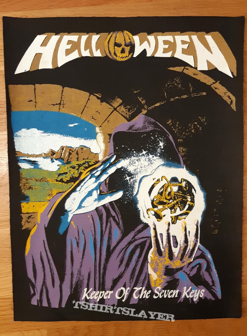 Vintage Helloween Keeper of the Seven Keys backpatch