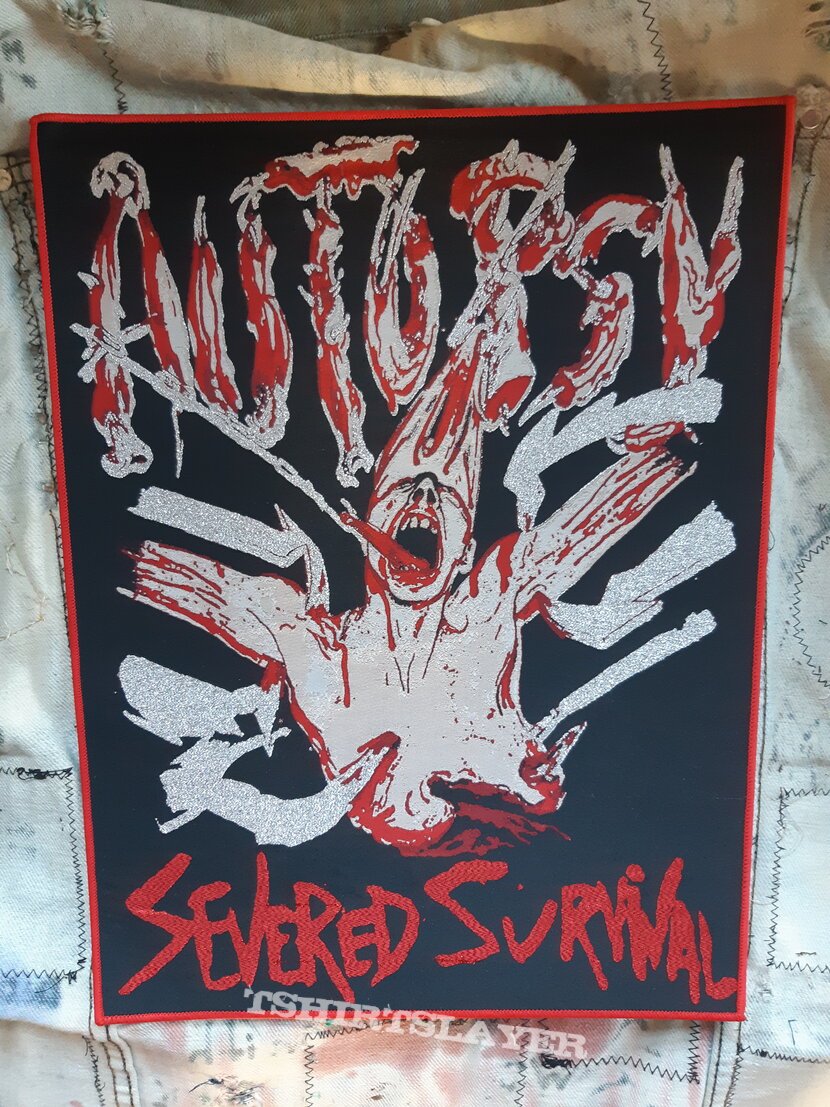Autopsy  - Severed Survival backpatch