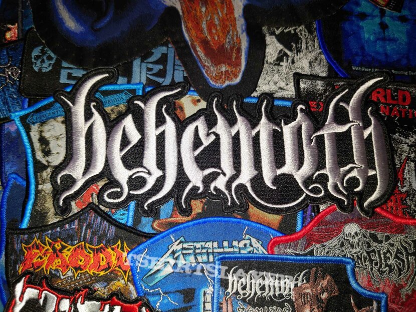 Behemoth large logo patch