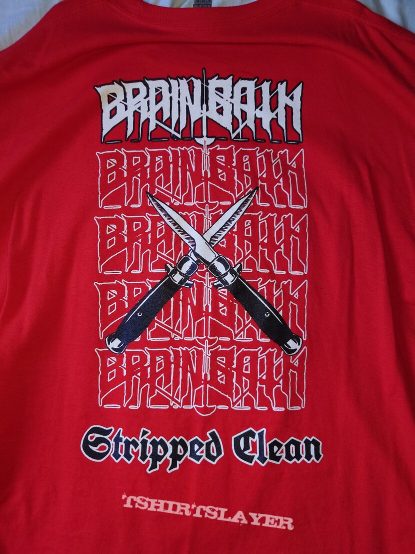 Brainbath stripped clean longsleeve