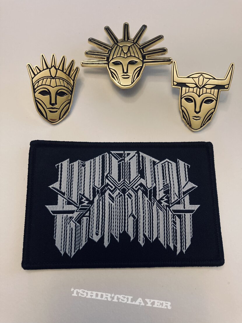 Imperial Triumphant patch with enamel pins
