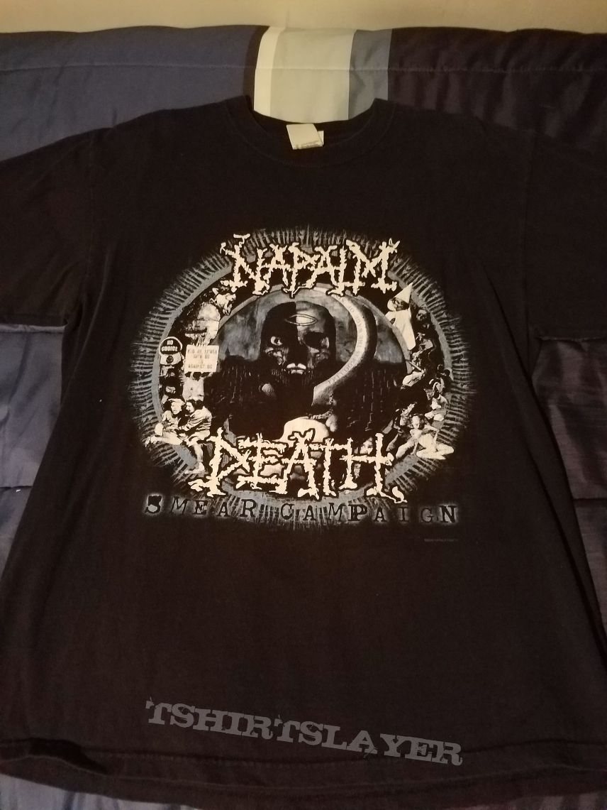 Napalm Death tour shirt