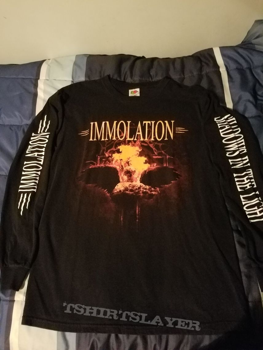 Immolation Shadows in the Light Tour Shirt 2008