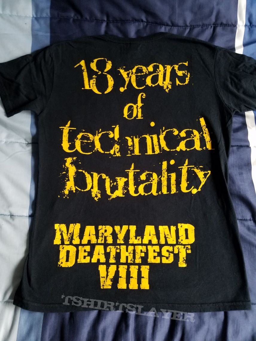 Malignancy Maryland Deathfest Shirt
