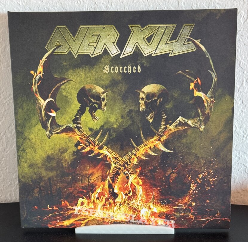 Overkill Scorched Fresh Green Vinyl Limited Edition Overkill Scorched Fresh Green Vinyl Limited Edition
