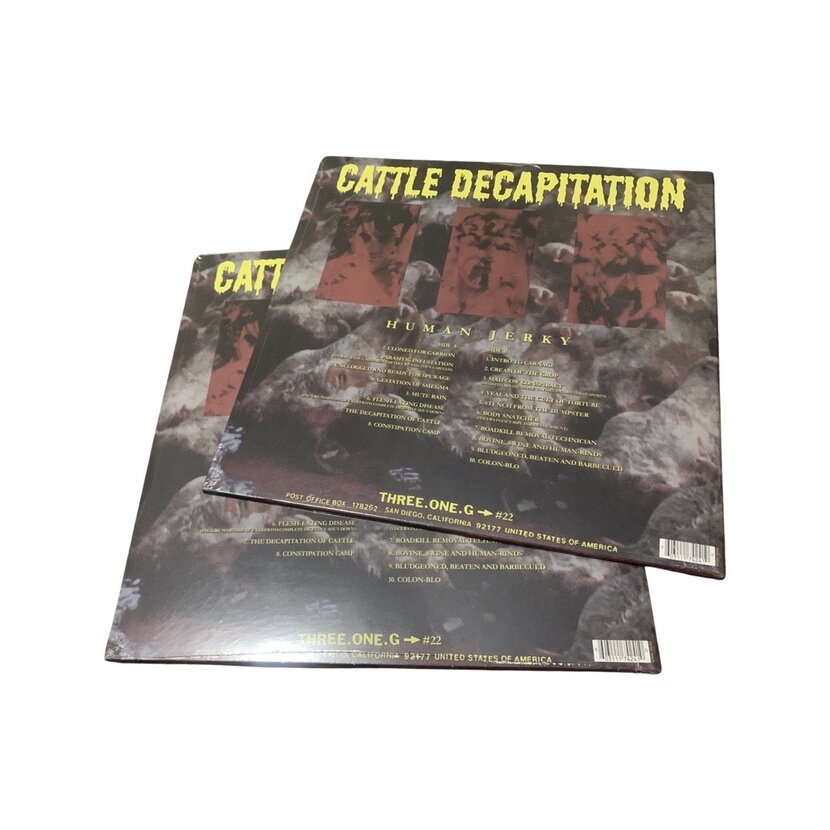 Cattle decapitation human jerky vinyl ready for spewage