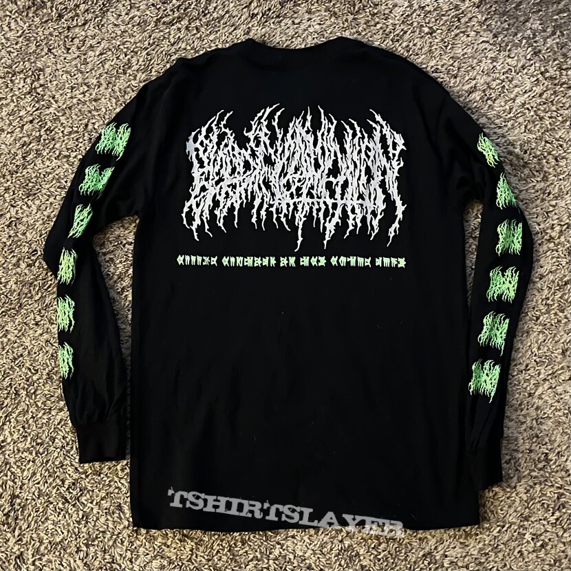 Blood incantation orbital remains long sleeve shirt large