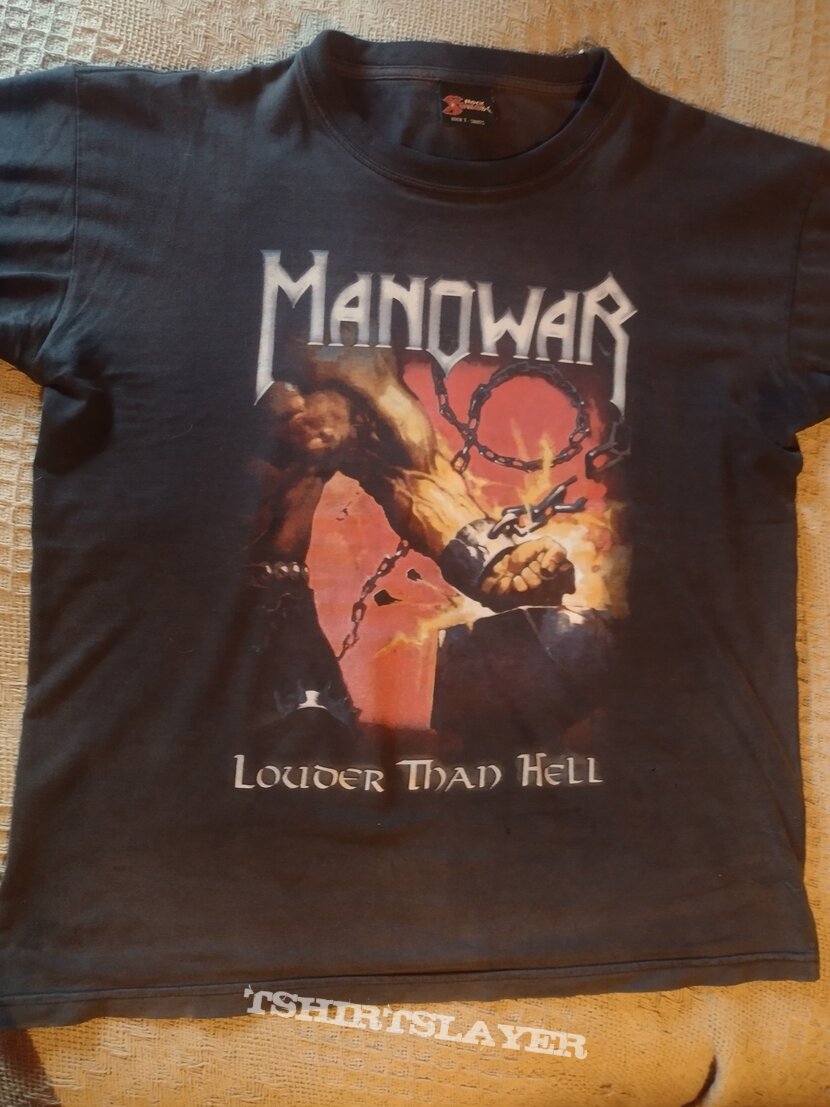 Manowar, Manowar - Louder Than Hell TShirt or Longsleeve (ElPatrullero ...