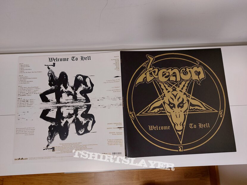 Venom Welcome To Hell Vinilo Lp