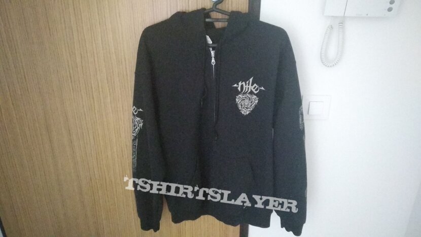 Nile What Should Not Be Unearthed Hooded Top Size L