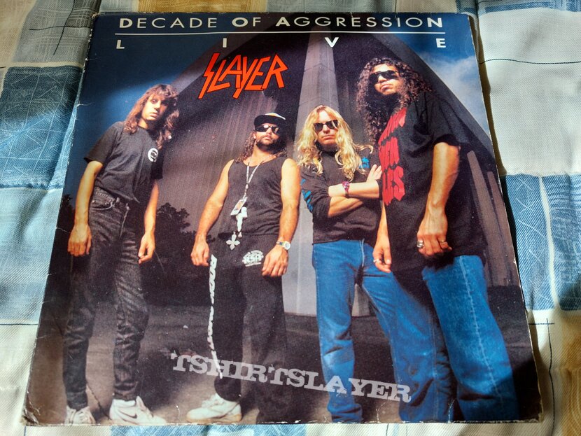 Slayer Decade Of Aggression Vinilo Lp  TShirtSlayer TShirt and  BattleJacket Gallery