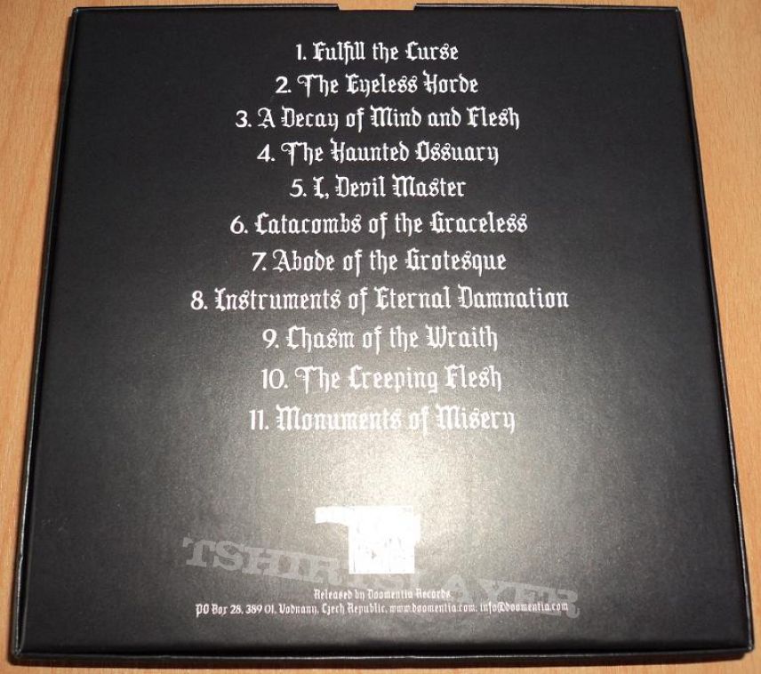 Hooded Menace singles compilation CD BOX