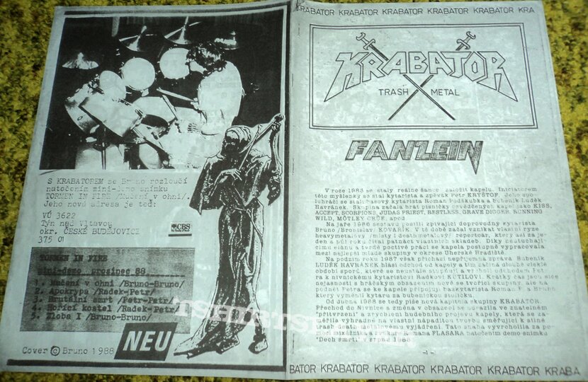 LP Krabathor - Dema 1988  Nasphyr 2021