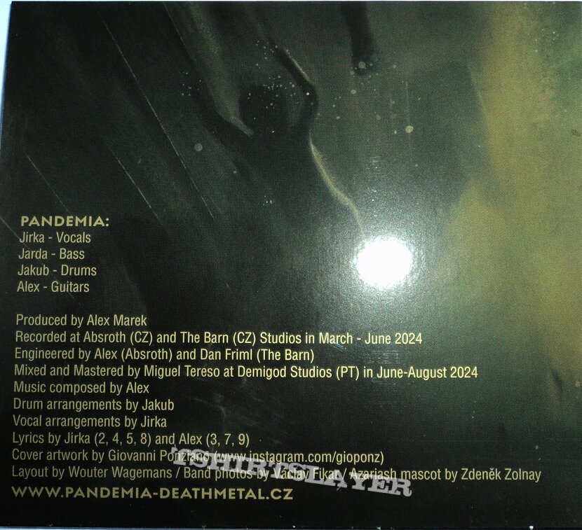 CD Pandemia - Darkened Devotion 