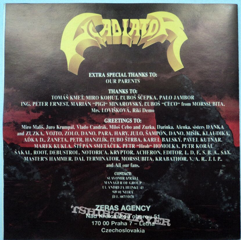 CD Gladiator - Designation  / first press