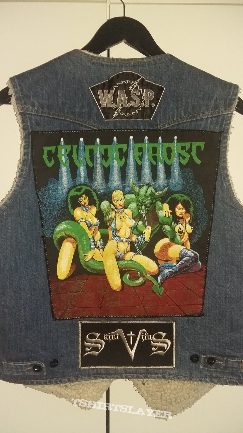 CELTIC FROST winter jeans vest