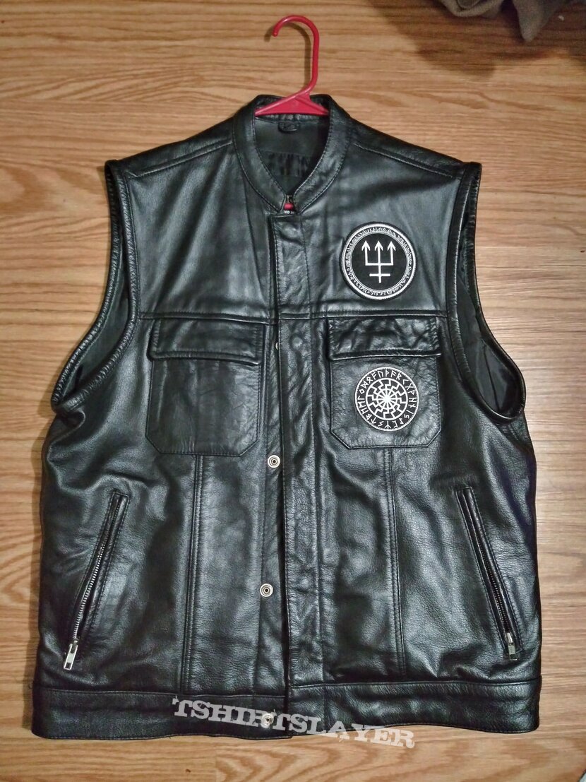 Watain Leather Battle Jacket