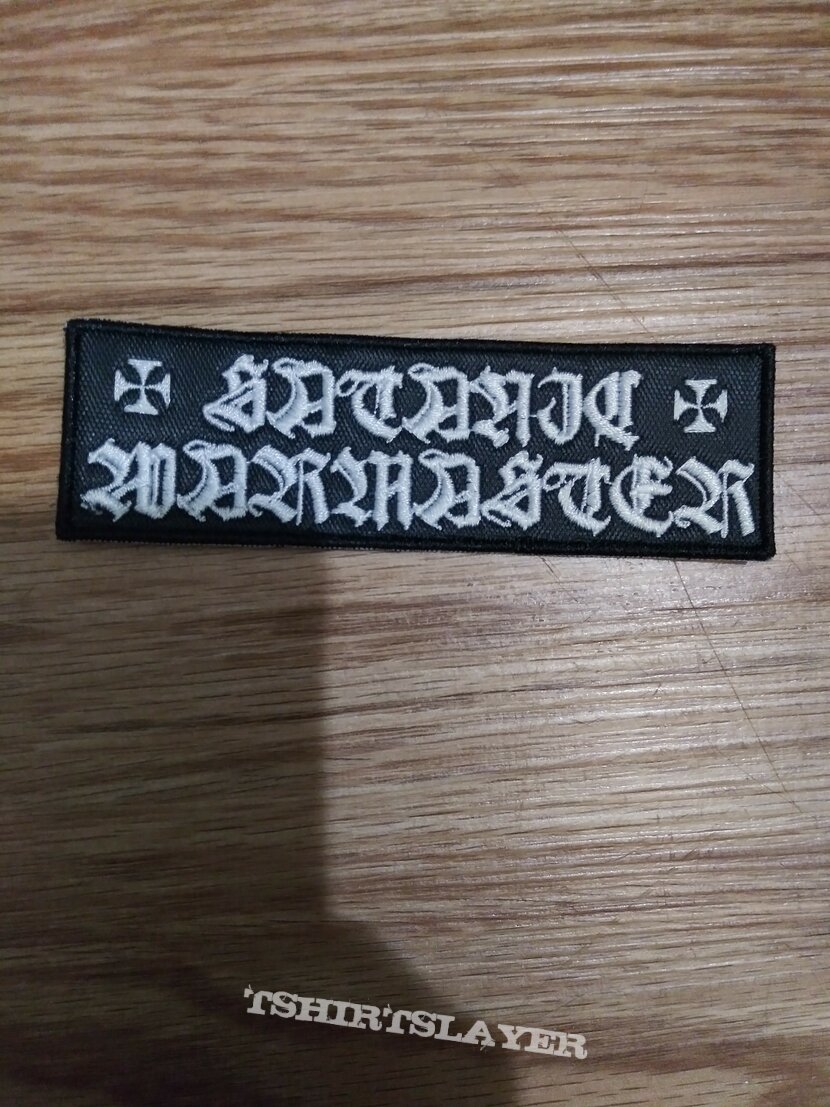 Satanic Warmaster Embroidered Patch