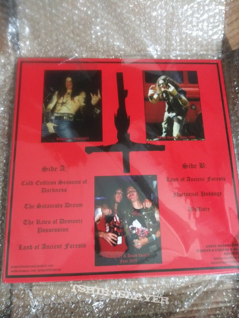 Gospel Of The Horns The Satanist Dream Diehard LP (Red Vinyl)