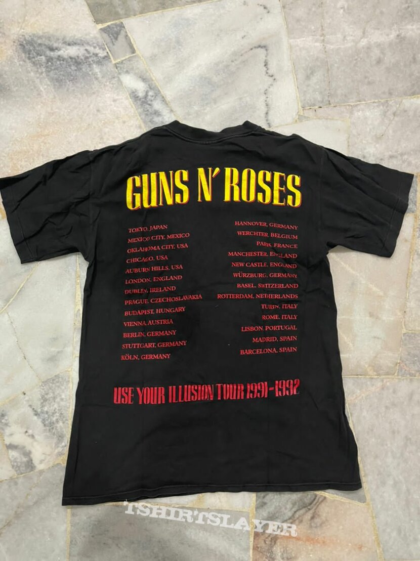 Guns N&#039; Roses Use your Illusion Tour 91-92