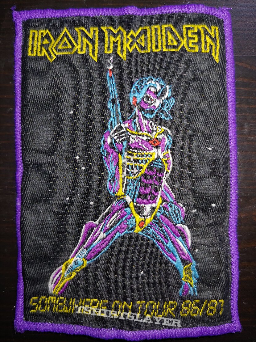 Iron Maiden Somewhere On Tour 86/87 patch