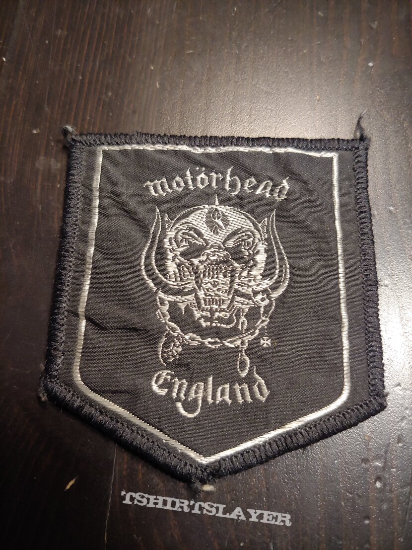 Motörhead England Shield patch