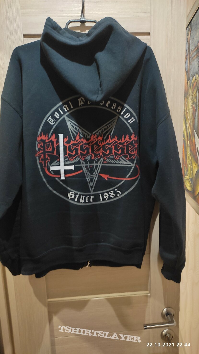 Possessed - Total Possession zip hoodie | TShirtSlayer TShirt and  BattleJacket Gallery