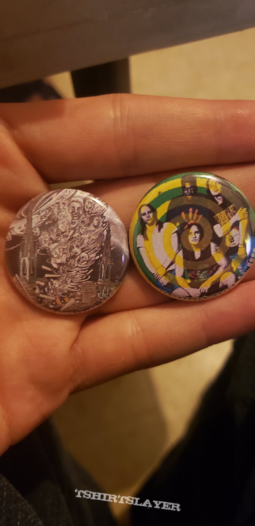 Cyclone Temple Misc pins I made