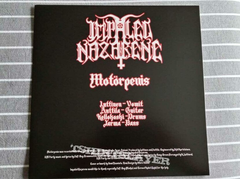 Impaled Nazarene – Motörpenis, 12&#039;&#039;, Vinyl, LP