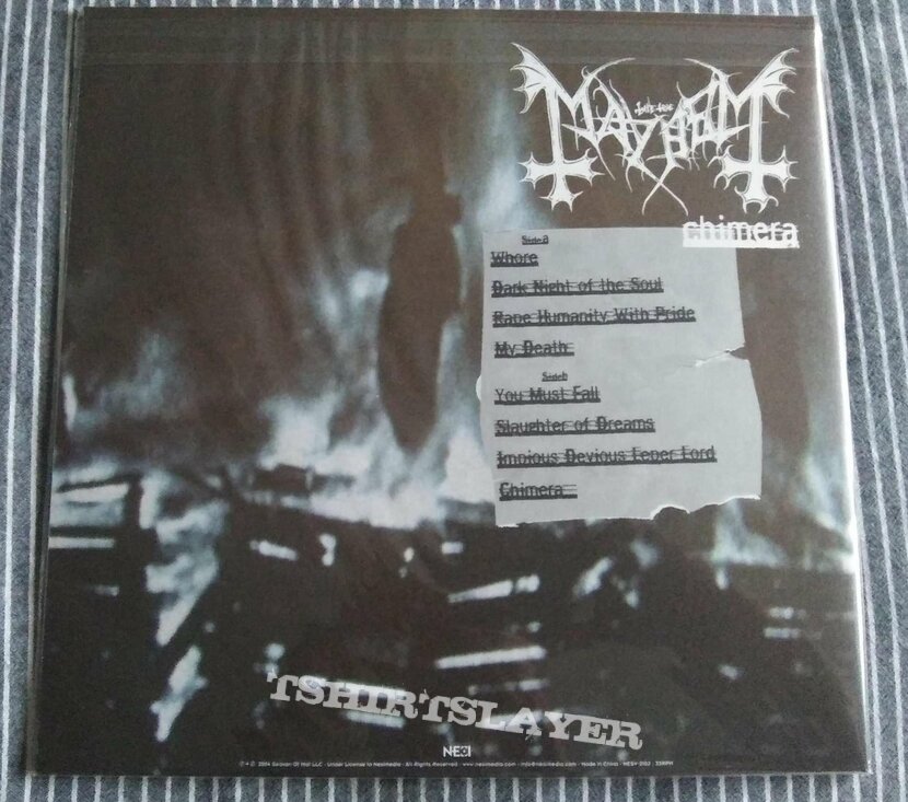 Mayhem - Chimera, NESI, Vinyl