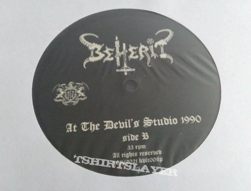 Beherit - At The Devil&#039;s Studio 1990, Vinyl