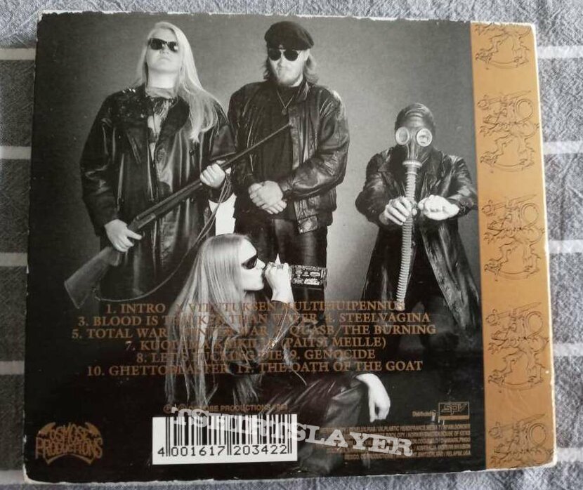 Impaled Nazarene – Suomi Finland Perkele, CD, Golden