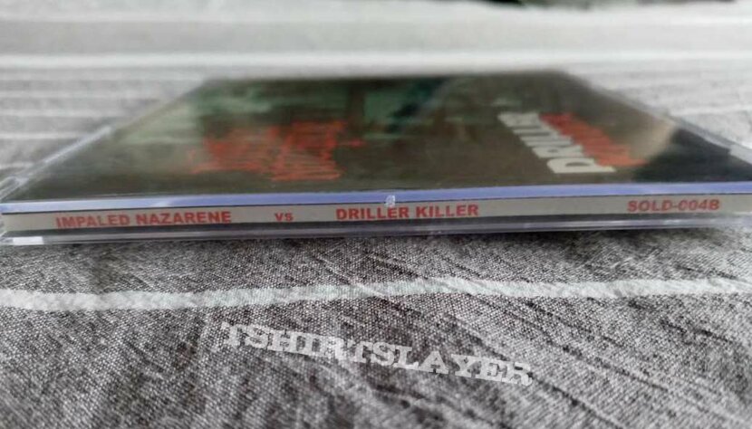 Impaled Nazarene / Driller Killer – Impaled Nazarene vs Driller Killer, CD, EP