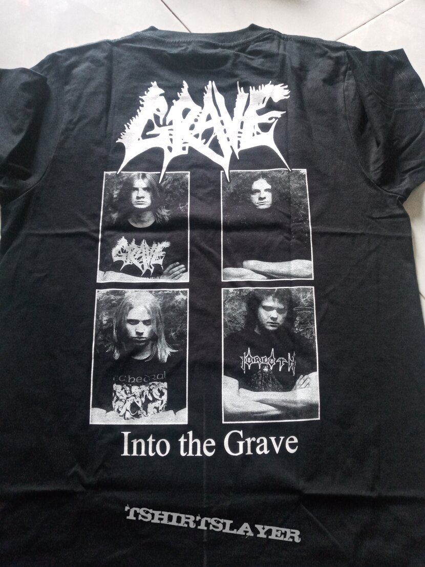 Into the grave