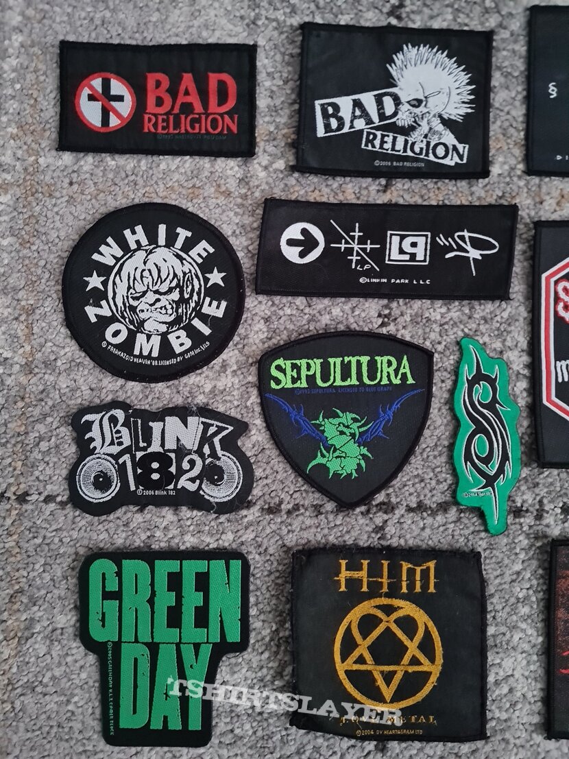 Slipknot Patch job lot X18 Official 90&#039;s 00s 