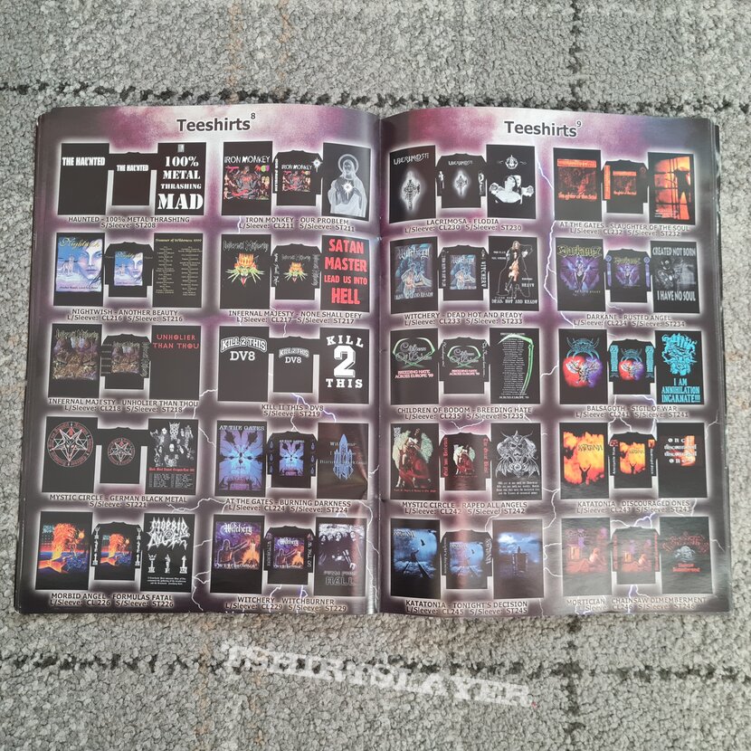 Iron Maiden Black Book Of rock and roll swag Iron Maiden Black Book Of rock and roll swag