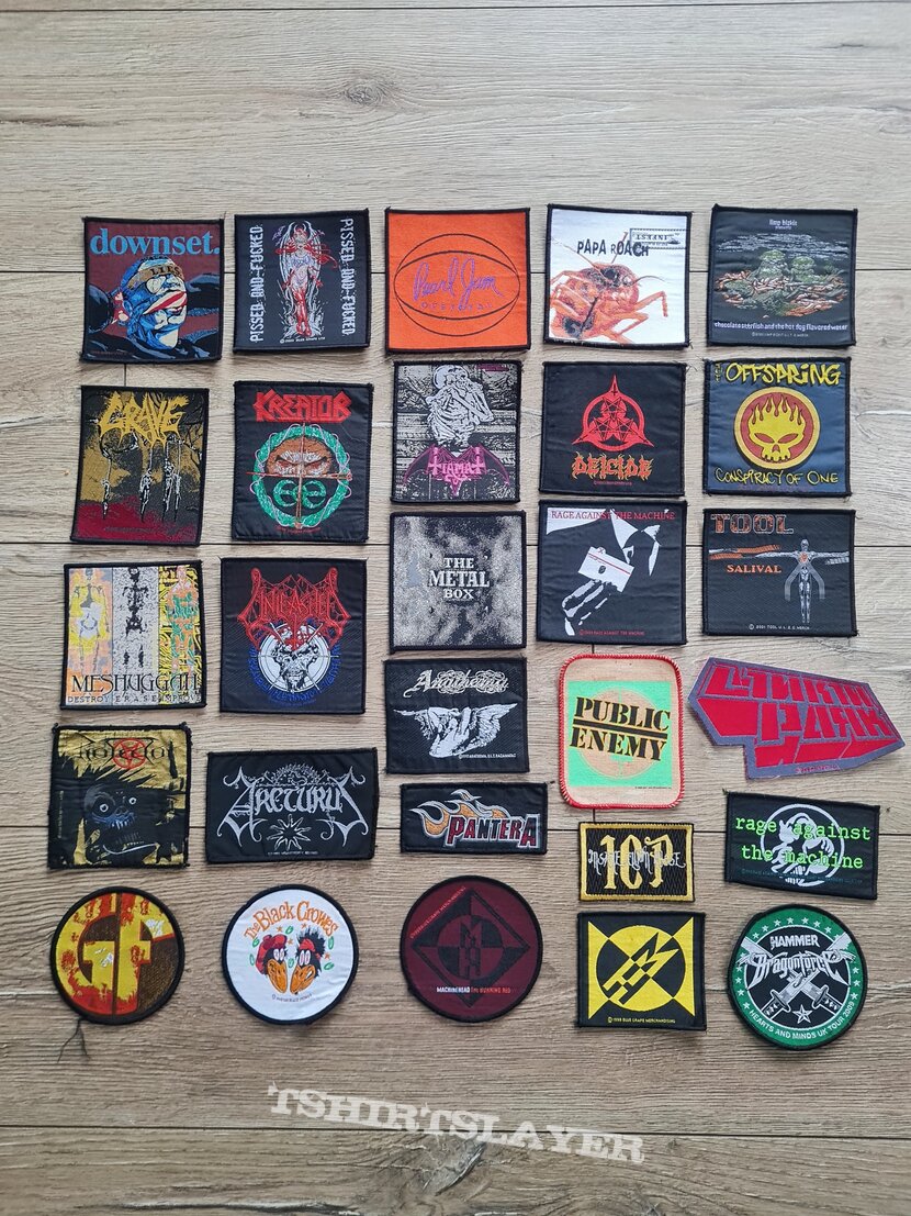 Iron Maiden Various patches and pins 
