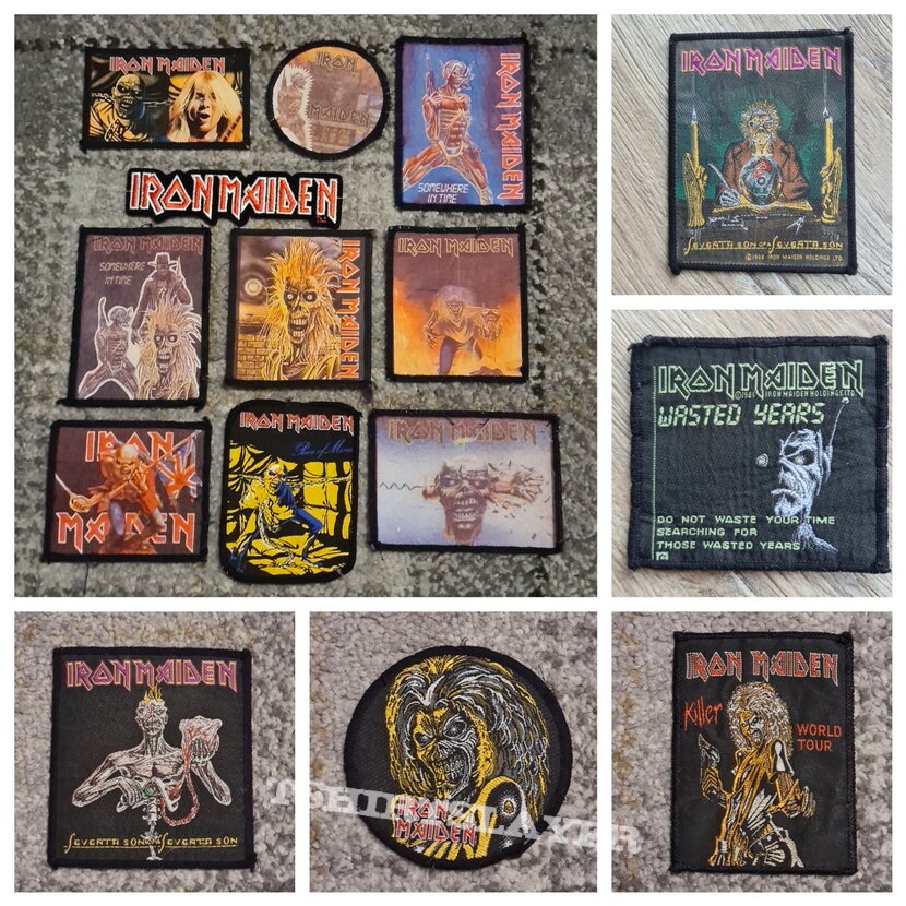 Iron Maiden Patches 