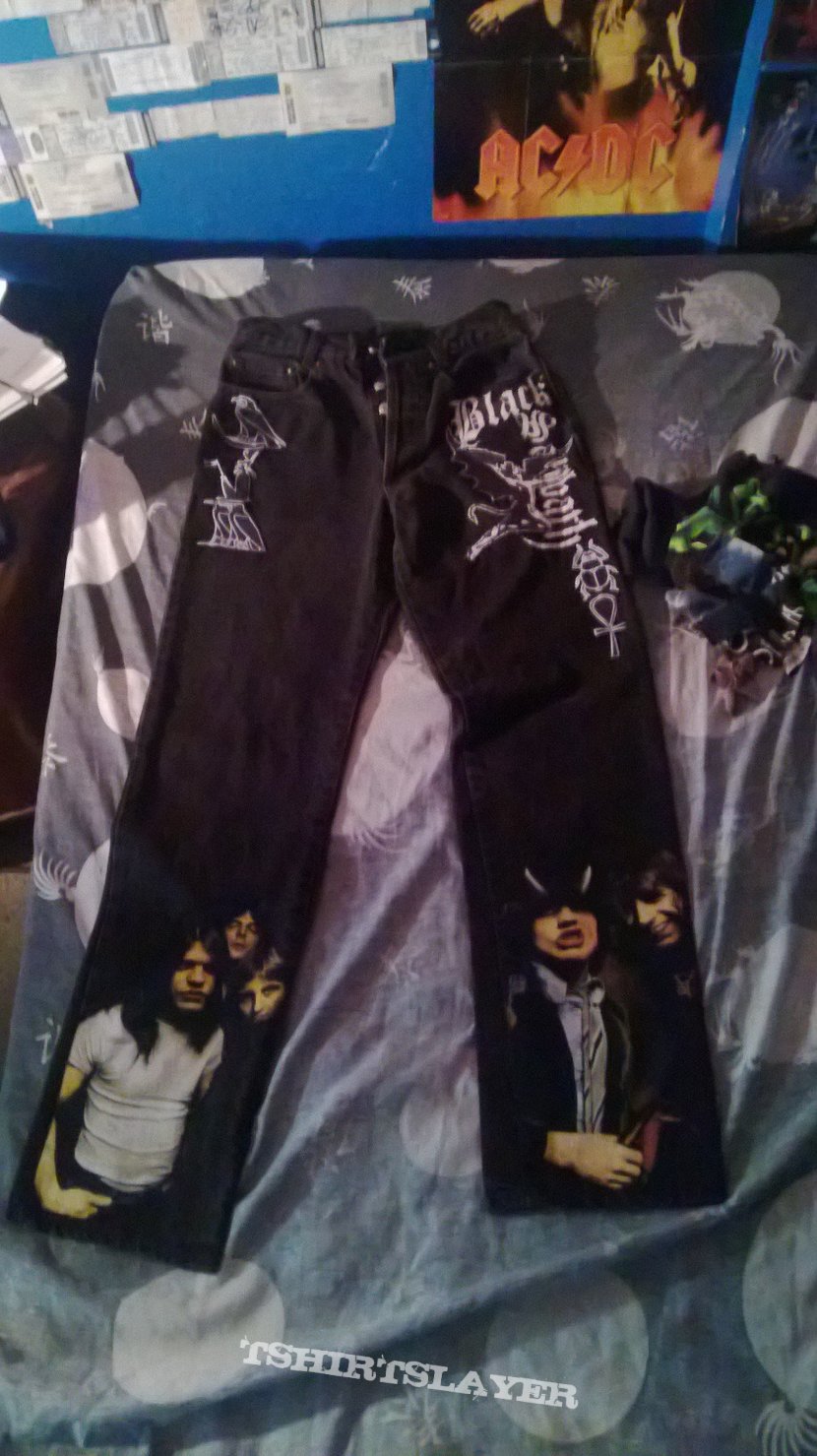 AC/DC Initiating A New Project: Patched Pants
