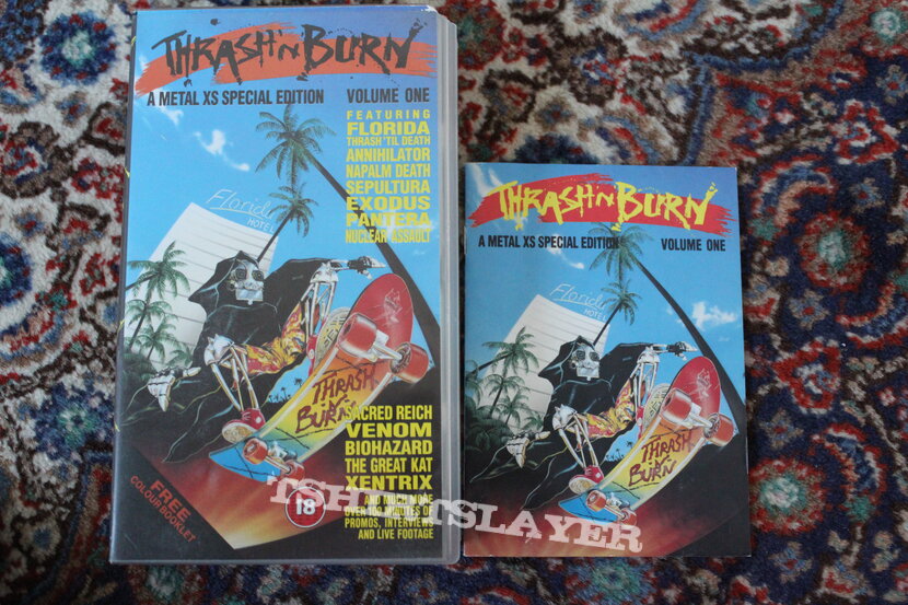 VHS Thrash&#039;n Burn (A Metal XS Special Edition Volume One)